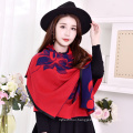 2017 Winter Stole Shawl Scarf Wraps Viscose Stoles Scarves Women